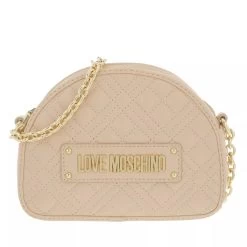 LOVE MOSCHINO Borsa Quilted Pu Naturale Crossbody Bag