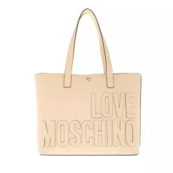 LOVE MOSCHINO Borsa Pu Naturale Shopper