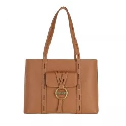 LOVE MOSCHINO Borsa Pu Cammello Shopper