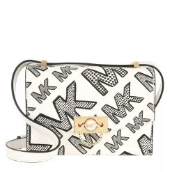 MICHAEL Michael Kors Xs Conv Xbody Black/Optic White Crossbody Bag