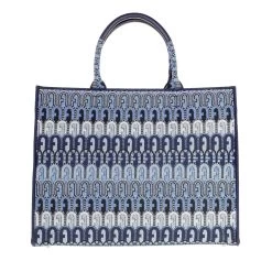 Furla Opportunity L Tote Toni Blu Denim Tote