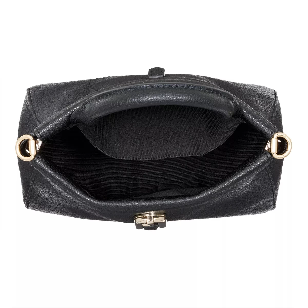 Furla Palazzo Mini Tote Nero Crossbody Bag – Bild 6