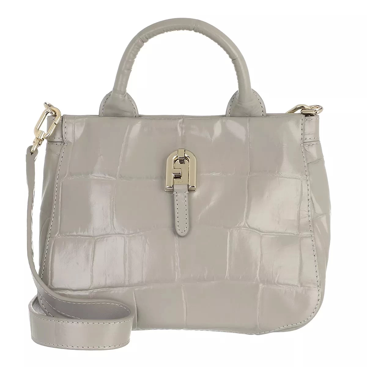 Furla Palazzo Mini Tote Marmo C Crossbody Bag