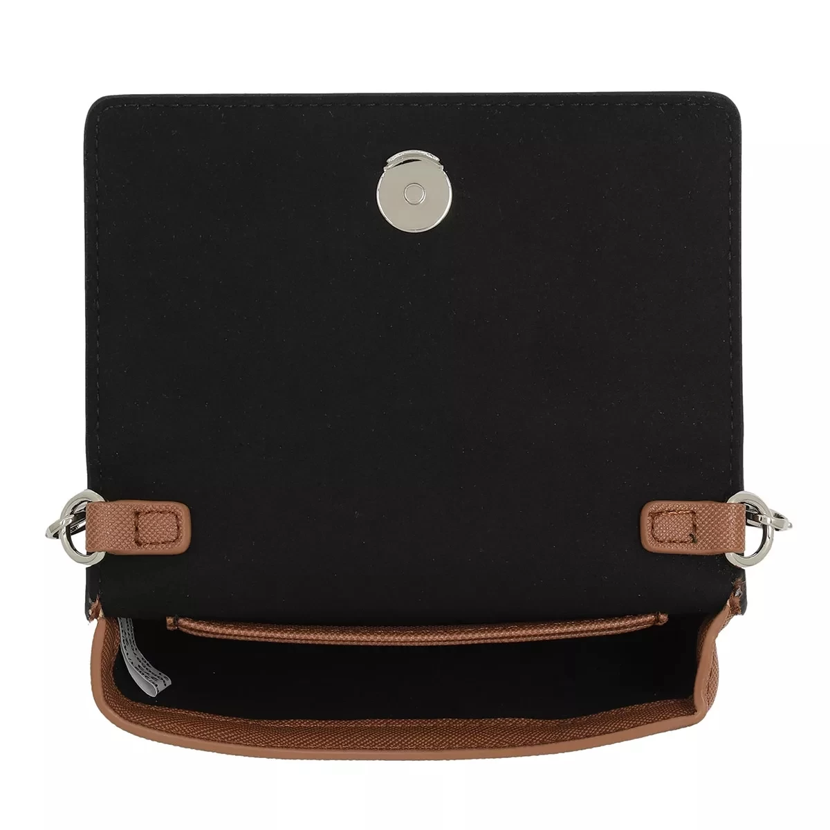 Furla Splendida Micro Bag Nero+Cognac H Mikrotasche – Bild 5