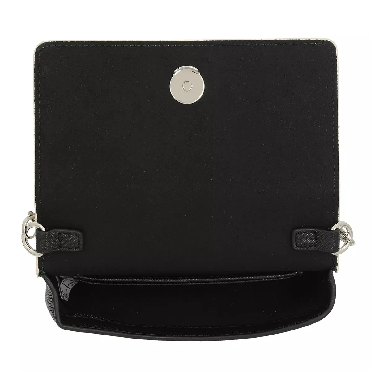 Furla Splendida Micro Bag White Cotton+Nero Mikrotasche – Bild 5