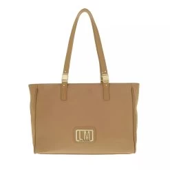 LOVE MOSCHINO Borsa Nylon Beige Shopper