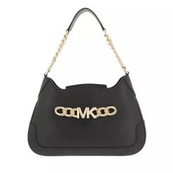 MICHAEL Michael Kors Medium Conv Shoulder Black Hobo Bag