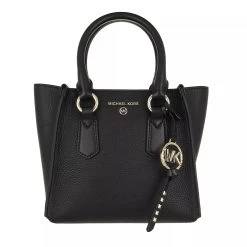 MICHAEL Michael Kors Small Satchel Black Tote