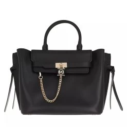 MICHAEL Michael Kors Hamilton Legacy Black Satchel