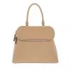 Coccinelle Juliette Handbag Bottalatino Leather Taupe Satchel