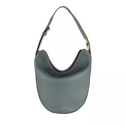 Coccinelle Josephine Handbag Grained Leather / Shark Grey Shark Grey Hobo Bag