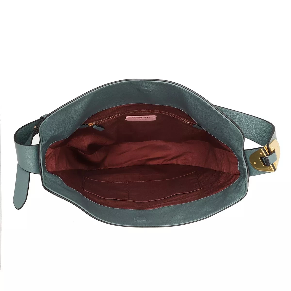 Coccinelle Josephine Handbag Grained Leather / Shark Grey Shark Grey Hobo Bag – Bild 5