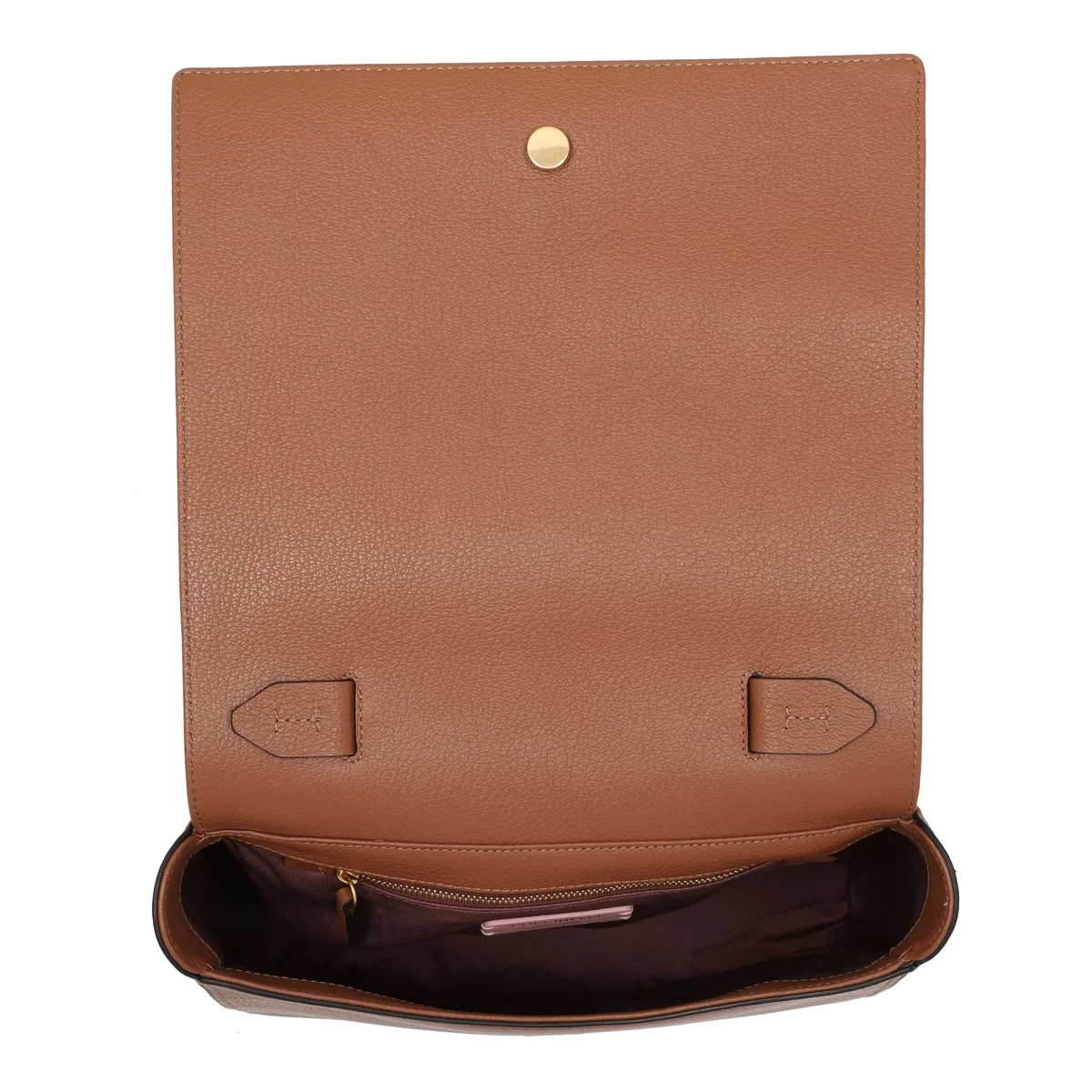 Coccinelle Josephine Handbag Grained Leather / Caramel Caramel Satchel – Bild 6