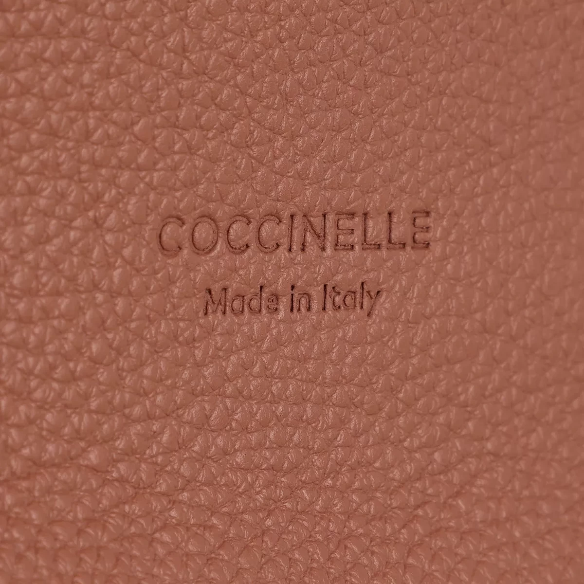 Coccinelle Mila Handbag Grainy Leather Cinnamon Shopper – Bild 4