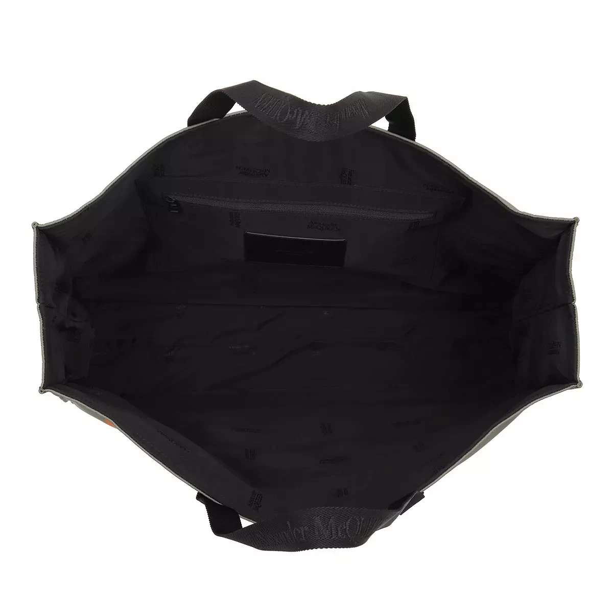 Alexander McQueen Tote Bag Military Green/Orange Tote – Bild 5