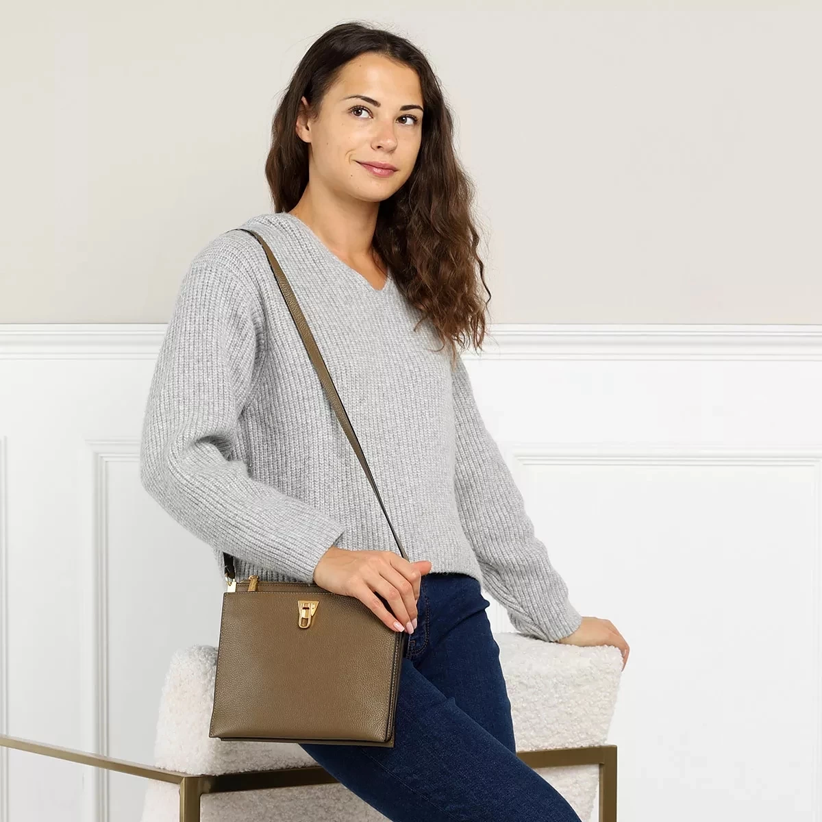 Coccinelle Beat Soft Moss Green Crossbody Bag â Bild 2