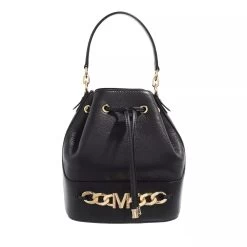 MICHAEL Michael Kors Medium Shoulder Black Bucket Bag