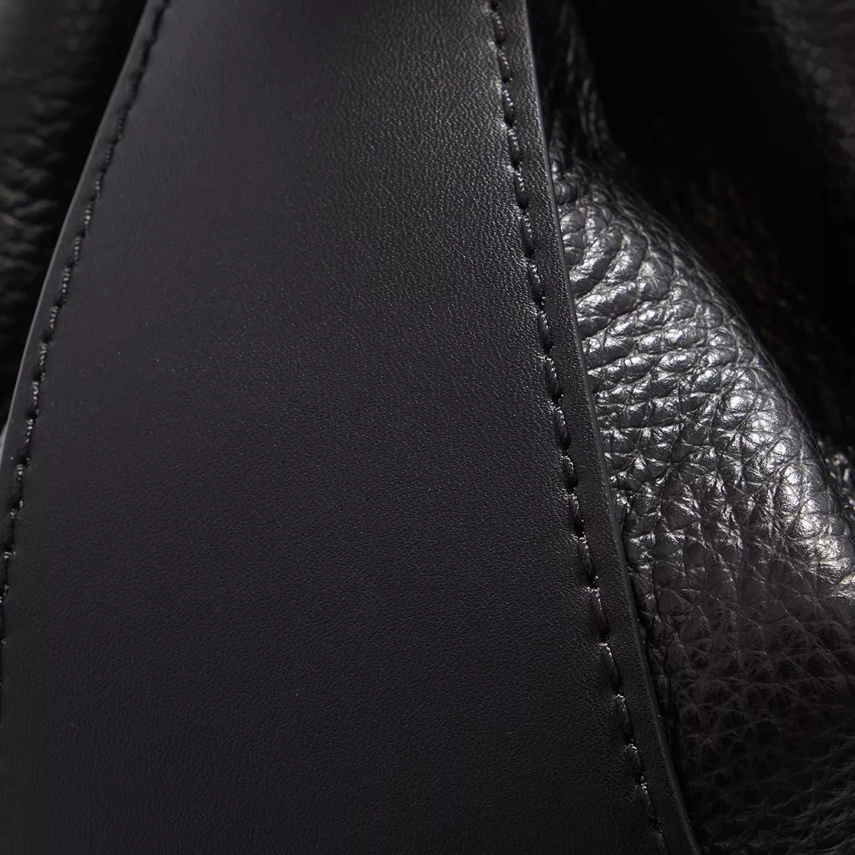 MICHAEL Michael Kors Medium Shoulder Black Bucket Bag – Bild 5