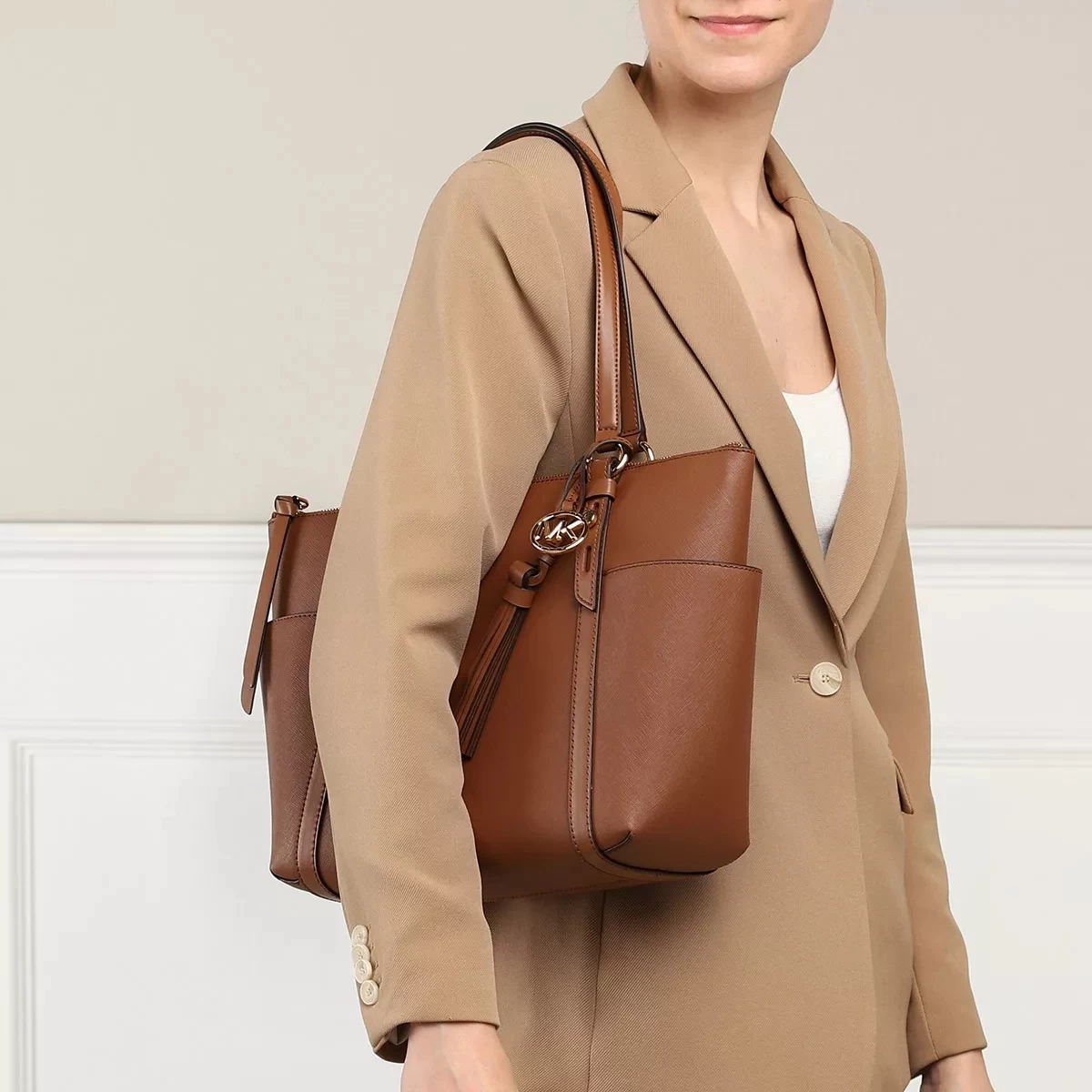 MICHAEL Michael Kors Medium Tote Luggage Tote – Bild 2