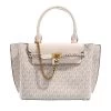 MICHAEL Michael Kors Sm Belted Satchel Van/Cream Satchel