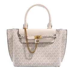 MICHAEL Michael Kors Sm Belted Satchel Van/Cream Satchel