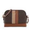 MICHAEL Michael Kors Large Dome Crossbody Brn/Luggage Crossbody Bag