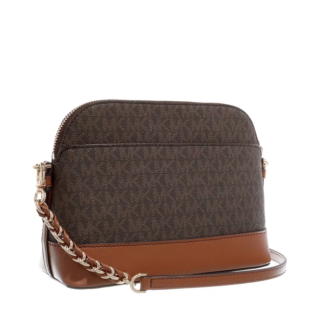 MICHAEL Michael Kors Large Dome Crossbody Brn/Luggage Crossbody Bag – Bild 3