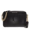 MICHAEL Michael Kors Md Camera Bag Perforated Black Camera Bag