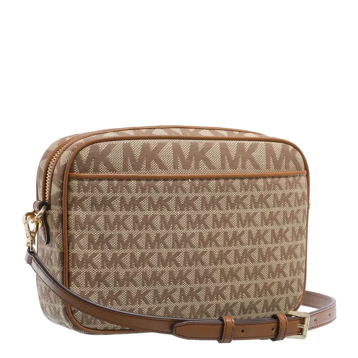 MICHAEL Michael Kors Lg Ew Camera Xbody Beige/Ebony Crossbody Bag – Bild 3