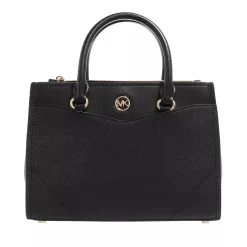 MICHAEL Michael Kors Md Satchel Black Tote