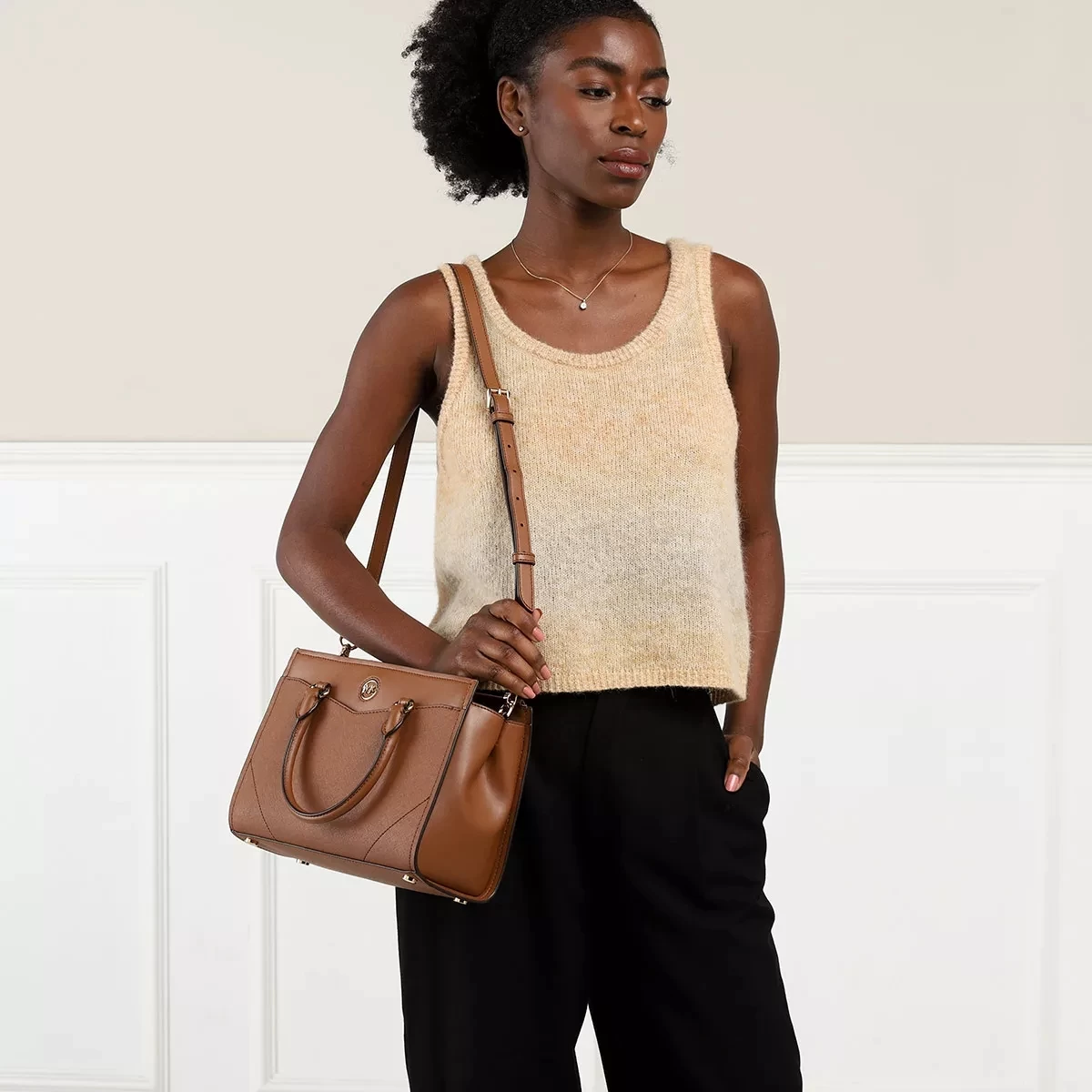 MICHAEL Michael Kors Md Satchel Luggage Tote – Bild 2