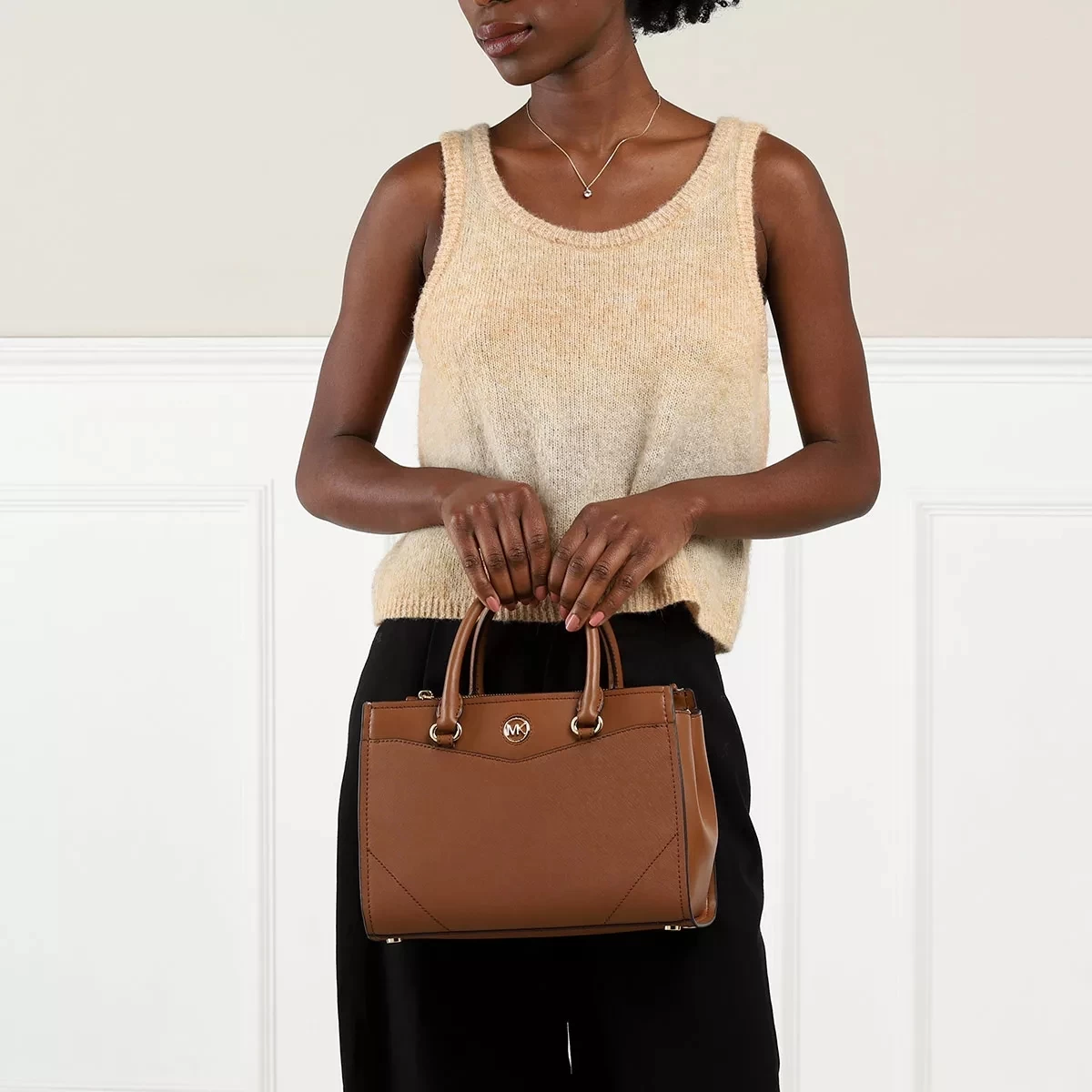 MICHAEL Michael Kors Md Satchel Luggage Tote – Bild 3