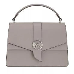 MICHAEL Michael Kors Greenwich Medium Th Satchel Pearl Grey Satchel