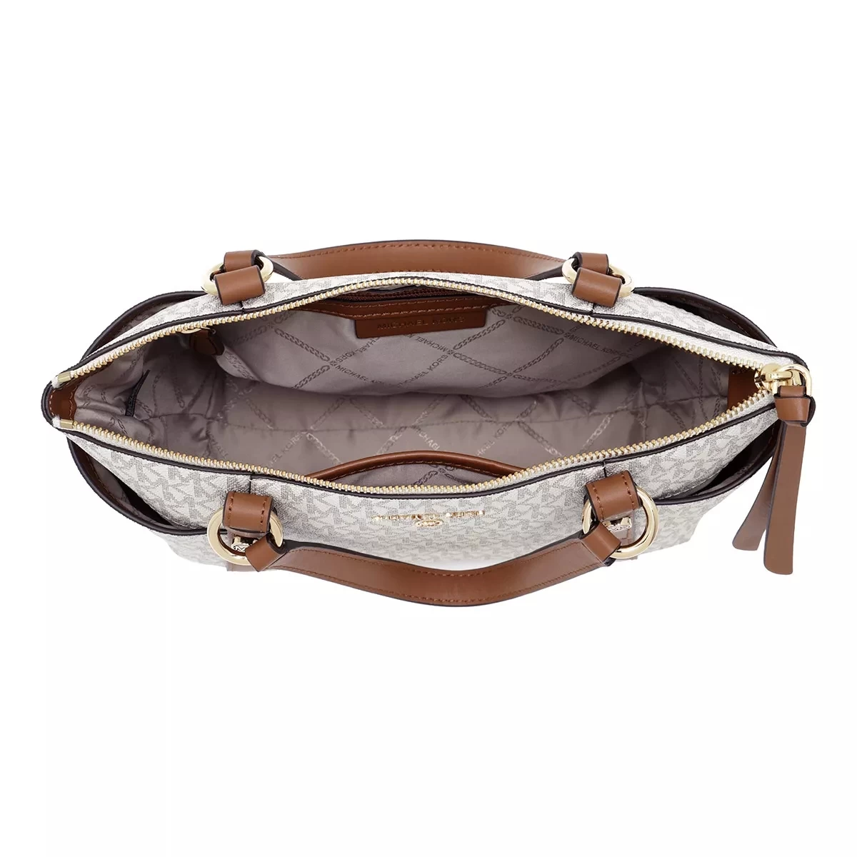 MICHAEL Michael Kors Sullivan Small Convertible Top-Zip Tote Vanilla Acrn Tote – Bild 6