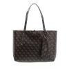 Guess Eco Brenton Tote Brown Logo Shopper