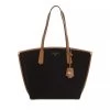 MICHAEL Michael Kors Large Tote Black Multi Shopper