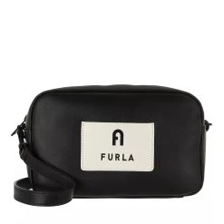 Furla Iris S Crossbody Nero+Talco H Camera Bag