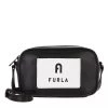Furla Iris Mini Crossbody Nero+Talco H Crossbody Bag
