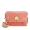 Coccinelle Liya Suede Tote Bag Geranium/Gerani Crossbody Bag