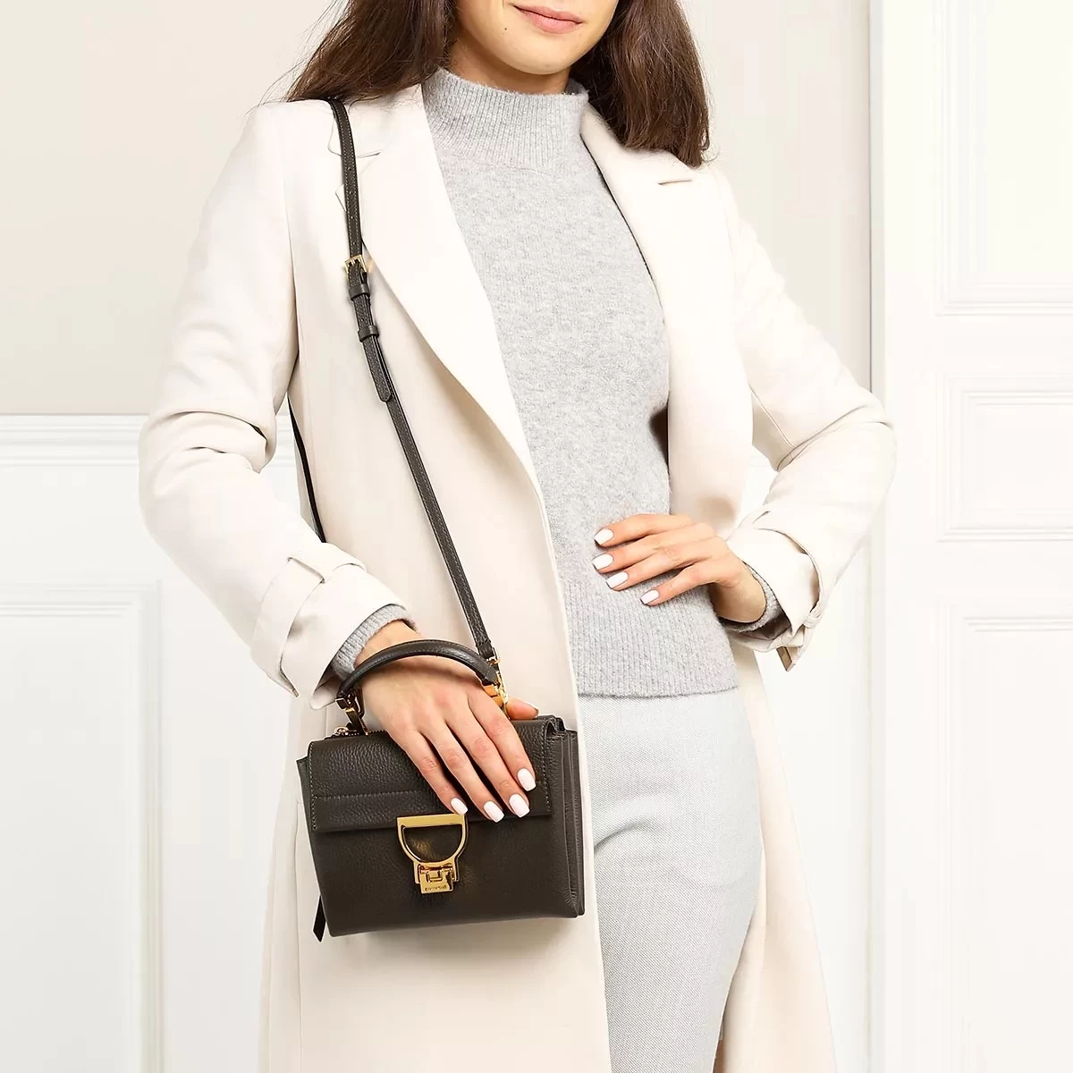 Coccinelle Arlettis Bark Crossbody Bag – Bild 3