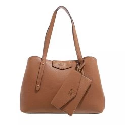 Guess Eco Brenton Girlfriend Satchel Caramel Tote