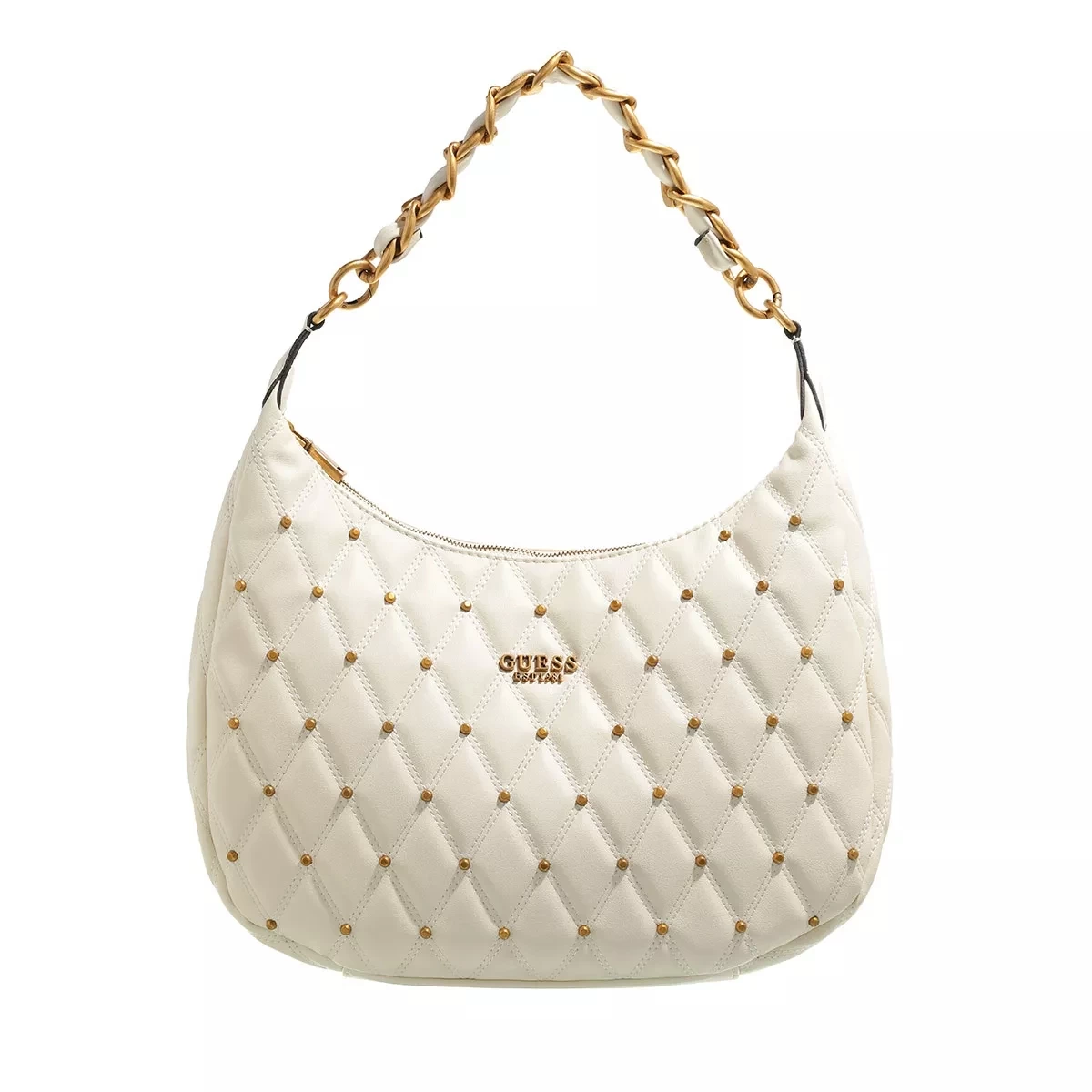 Guess Triana Hobo Ivory Hobo Bag