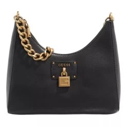 Guess Centre Stage Hobo Black Hobo Bag