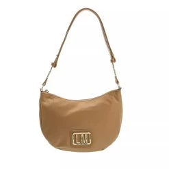 LOVE MOSCHINO Borsa Nylon Beige Hobo Bag