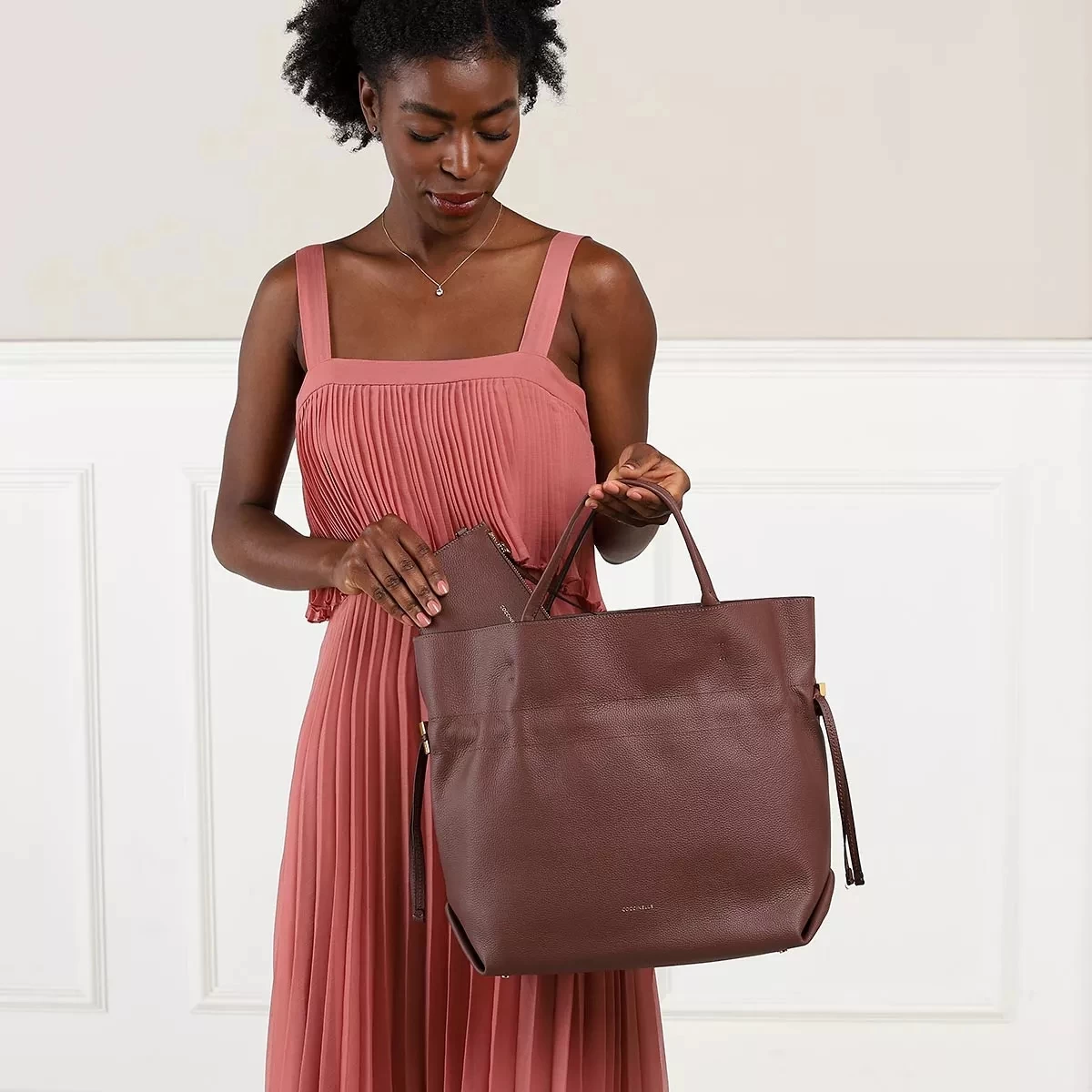 Coccinelle Romance Bucket Bag Carruba/Carruba Tote – Bild 2