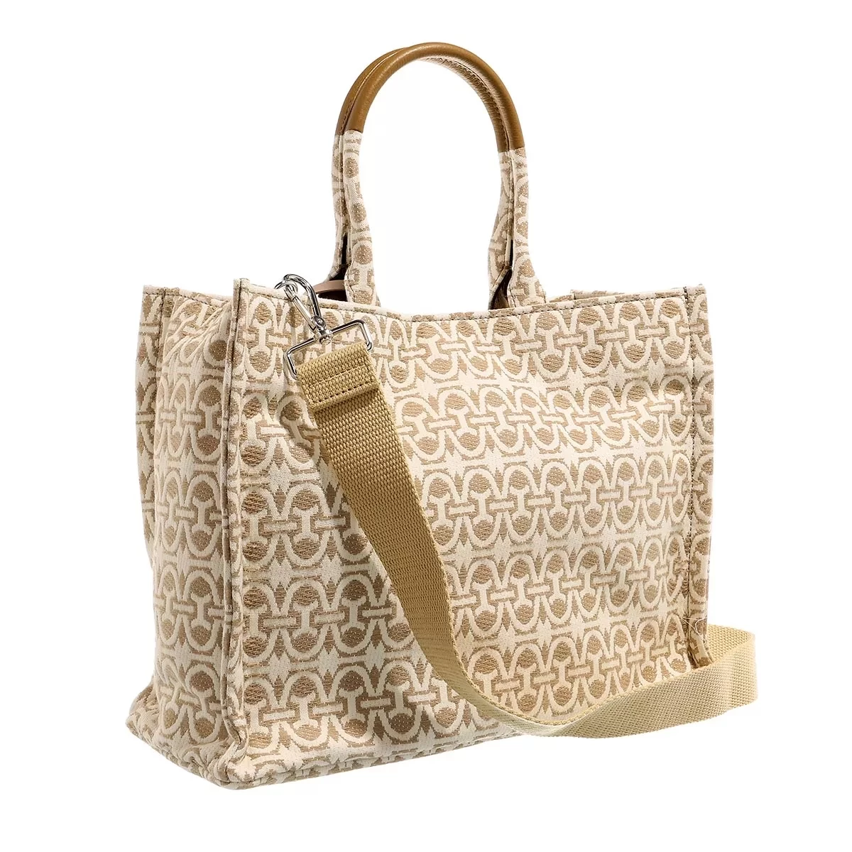 Coccinelle Never Without Bag Jacquard Mult.Natur/Nocc Tote – Bild 4