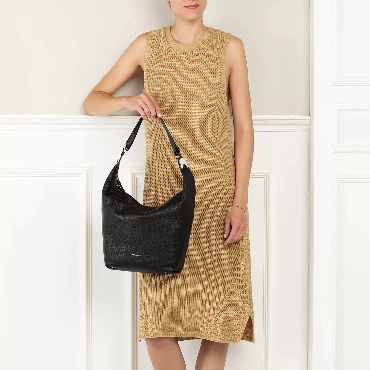 Coccinelle Mintha Noir Hobo Bag – Bild 2