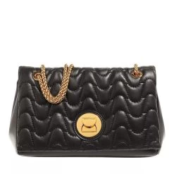 Coccinelle Liya Matelasse Noir Satchel