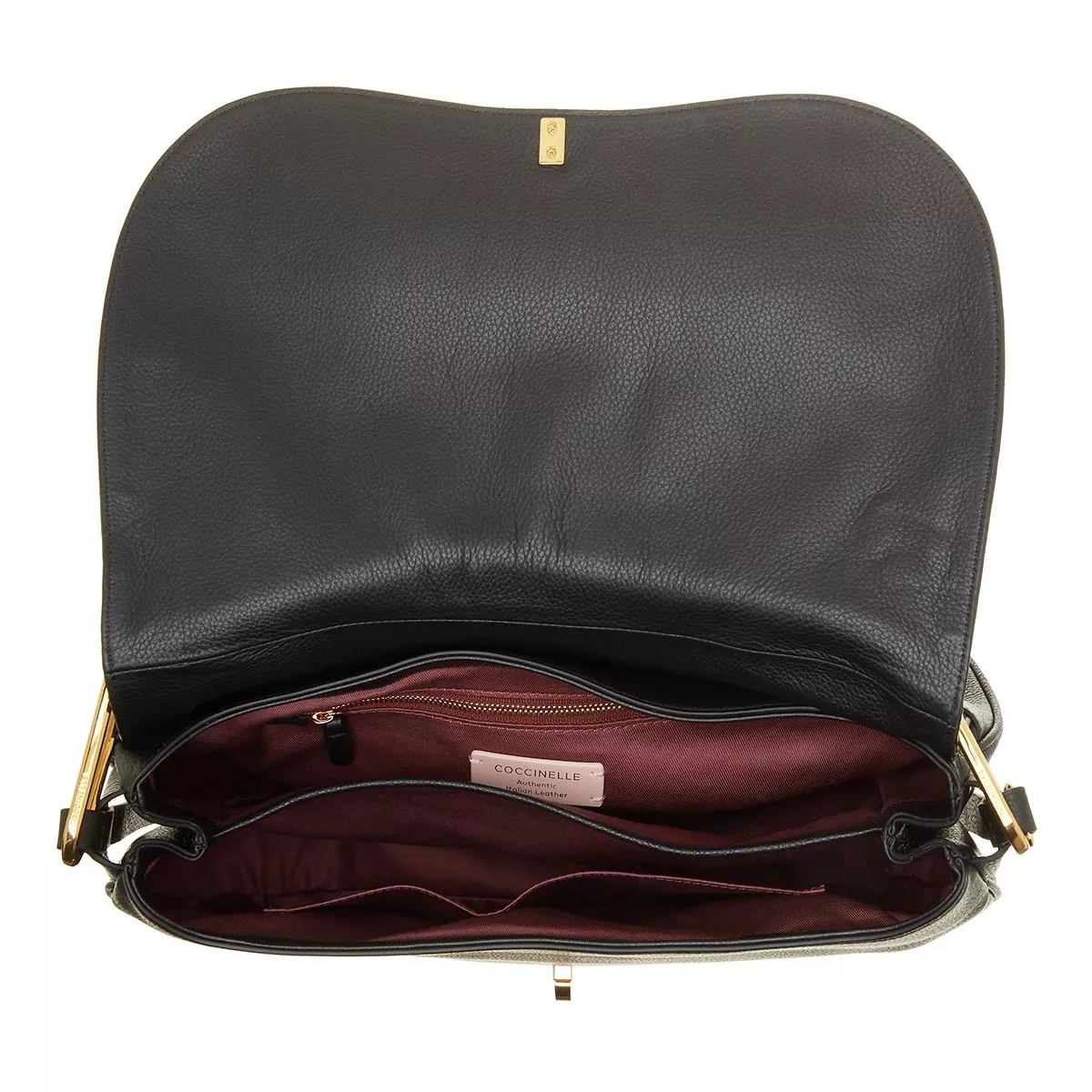 Coccinelle Magie Noir Saddle Bag – Bild 6