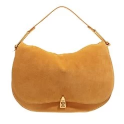 Coccinelle Magie Suede Handbag Resina Saddle Bag
